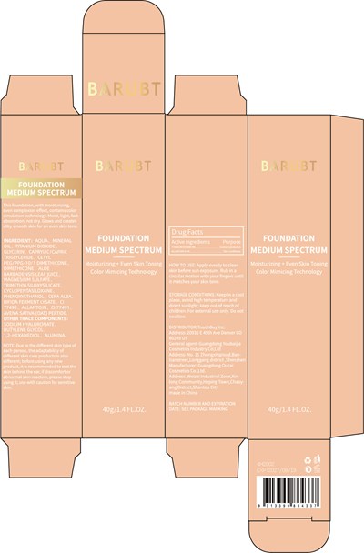 Label (Foundation Medium Spectrum No Sunscreen)